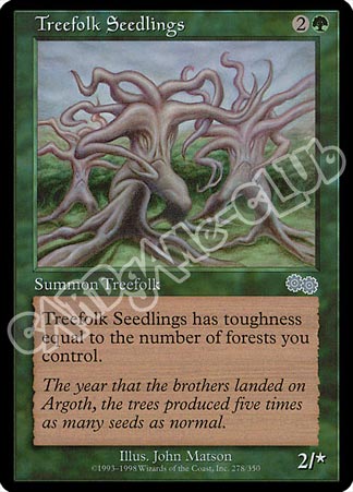 278 / 350 Treefolk Seedling non comune (EN) -NEAR MINT-