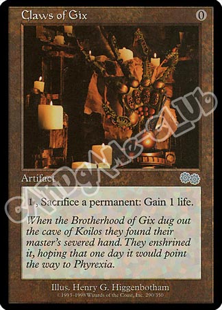 290 / 350 Claws of Gix non comune (EN) -NEAR MINT-