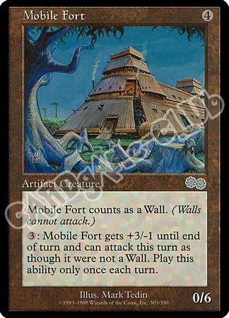 303 / 350 Mobil Fort non comune (EN) -NEAR MINT-