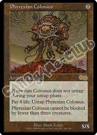 305 / 350 Phyrexian Colossus rara (EN) -NEAR MINT-