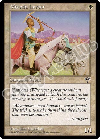 Mtenda Herder comune (EN) -NEAR MINT-