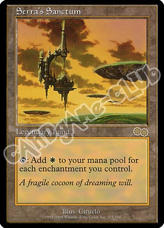 325 / 350 Serra's Sanctum rara (EN) -NEAR MINT-