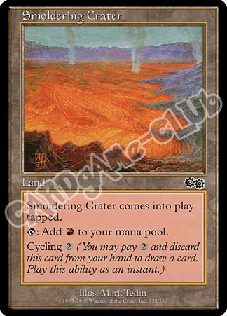 328 / 350 Smoldering Crater comune (EN) -NEAR MINT-