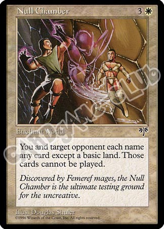 Null Chamber rara (EN) -NEAR MINT-