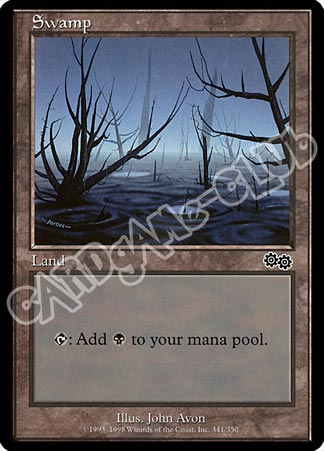 341 / 350 Swamp comune (EN) -NEAR MINT-