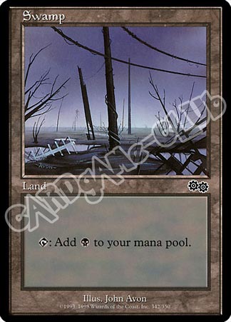 342 / 350 Swamp comune (EN) -NEAR MINT-