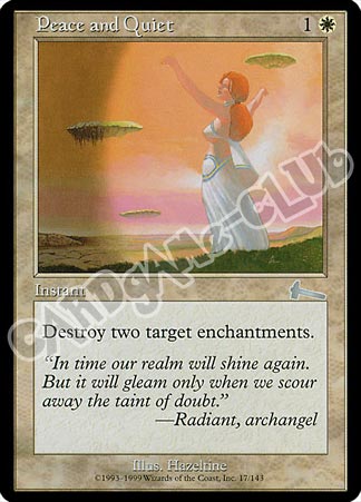 017 / 143 Peace and Quiet non comune (EN) -NEAR MINT-