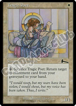 024 / 143 Tragic Poet comune (EN) -NEAR MINT-