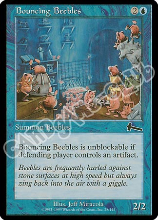 028 / 143 Bouncing Beebles comune (EN) -NEAR MINT-