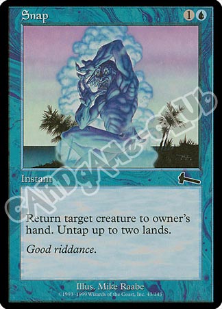 043 / 143 Snap comune (EN) -NEAR MINT-