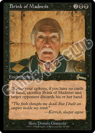 050 / 143 Brink of Madness rara (EN) -NEAR MINT-