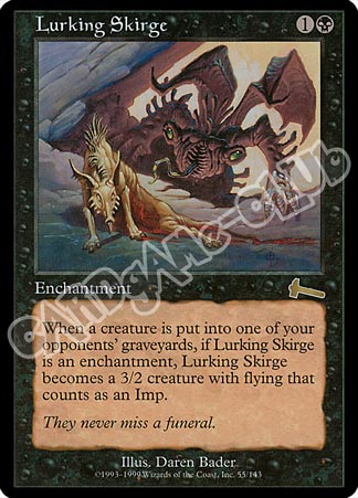 055 / 143 Lurking Skirge rara (EN) -NEAR MINT-