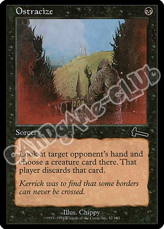 057 / 143 Ostracize comune (EN) -NEAR MINT-