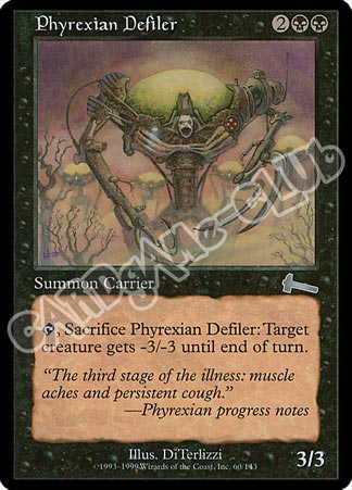 060 / 143 Phyrexian Defiler non comune (EN) -NEAR MINT-