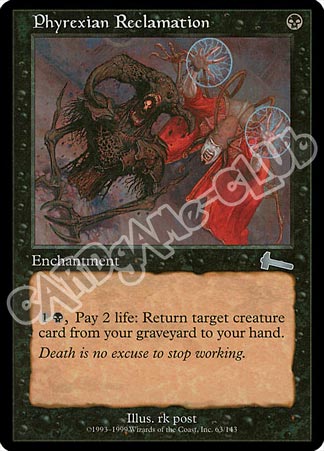 063 / 143 Phyrexian Reclamation non comune (EN) -NEAR MINT-