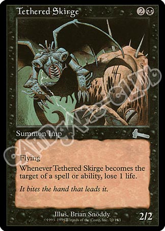 070 / 143 Tethered Skirge non comune (EN) -NEAR MINT-