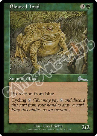 097 / 143 Bloated Toad non comune (EN) -NEAR MINT-