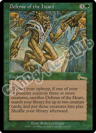 100 / 143 Defense of the Heart rara (EN) -NEAR MINT-