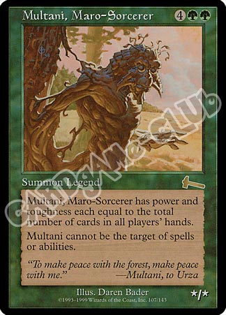 107 / 143 Multani Maro Sorcerer rara (EN) -NEAR MINT-