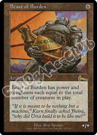 122 / 143 Beast of Burden rara (EN) -NEAR MINT-