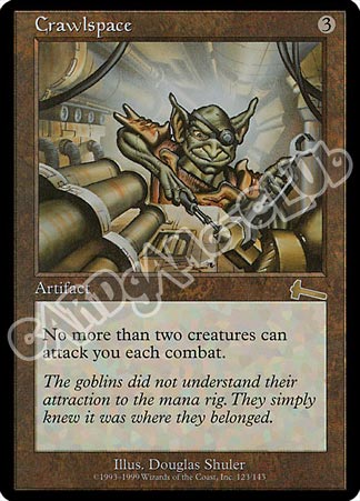 123 / 143 Crawlspace rara (EN) -NEAR MINT-