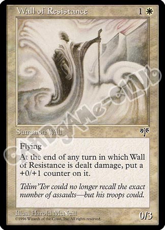 Wall of Resistance comune (EN) -NEAR MINT-