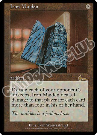 127 / 143 Iron Maiden rara (EN) -NEAR MINT-