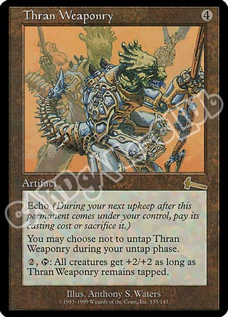135 / 143 Thran Weaponry rara (EN) -NEAR MINT-