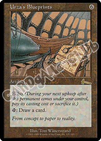 137 / 143 Urza's Blueprints rara (EN) -NEAR MINT-