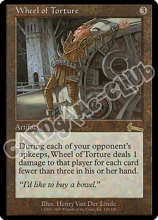 138 / 143 Wheel of Torture rara (EN) -NEAR MINT-