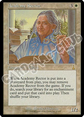 001 / 143 Academy Rector rara (EN) -NEAR MINT-