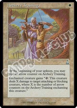 002 / 143 Archery Trainig non comune (EN) -NEAR MINT-