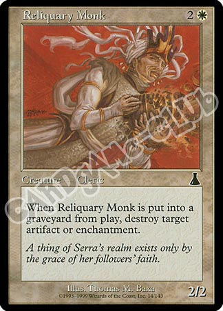 014 / 143 Reliquary Monk comune (EN) -NEAR MINT-