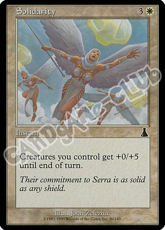 020 / 143 Solidarity comune (EN) -NEAR MINT-