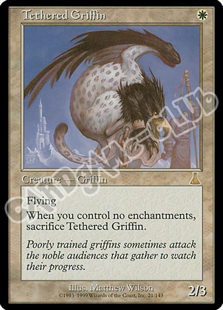 021 / 143 Tethered Griffin rara (EN) -NEAR MINT-