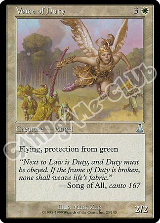 023 / 143 Voice of Duty non comune (EN) -NEAR MINT-