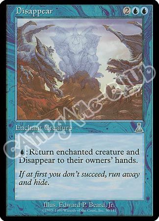 030 / 143 Disappear non comune (EN) -NEAR MINT-