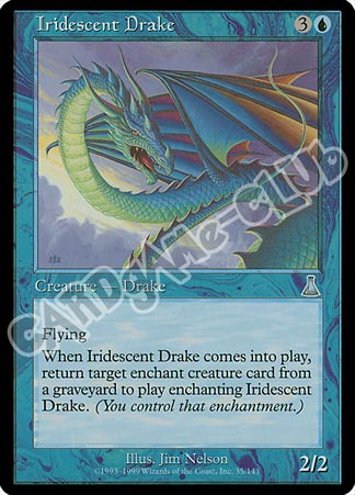 035 / 143 Iridescent Drake non comune (EN) -NEAR MINT-
