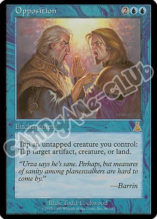 040 / 143 Opposition rara (EN) -NEAR MINT-