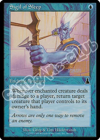 046 / 143 Sigil of Sleep comune (EN) -NEAR MINT-