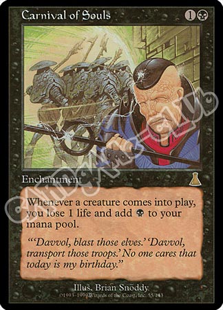 055 / 143 Carnival of Souls rara (EN) -NEAR MINT-