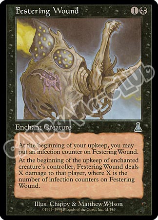 061 / 143 Festering Wound non comune (EN) -NEAR MINT-