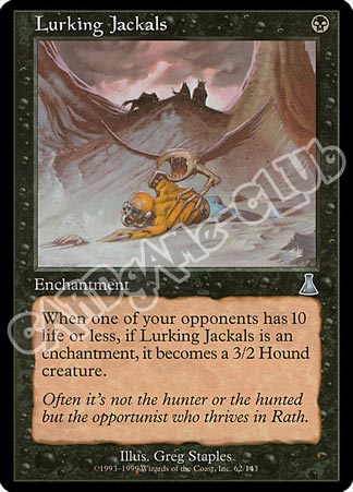062 / 143 Lurking Jackals non comune (EN) -NEAR MINT-