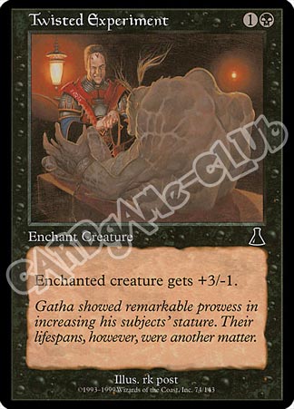 074 / 143 Twisted Experiment comune (EN) -NEAR MINT-