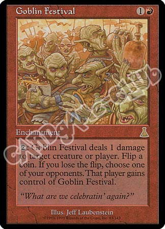 083 / 143 Goblin Festival rara (EN) -NEAR MINT-