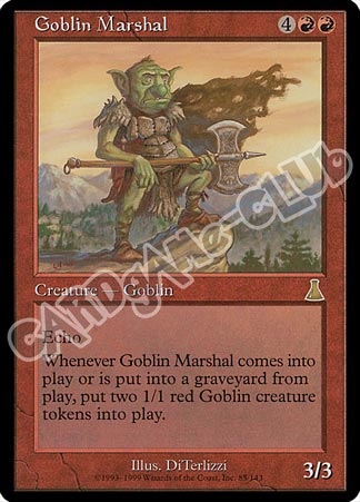085 / 143 Goblin Marshal rara (EN) -NEAR MINT-