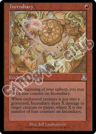 089 / 143 Incendiary non comune (EN) -NEAR MINT-