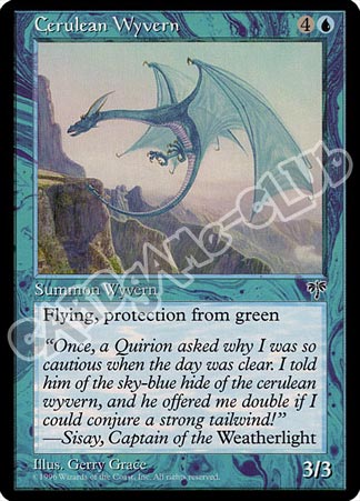 Cerulean Wyvern non comune (EN) -NEAR MINT-