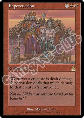 095 / 143 Repercussion rara (EN) -NEAR MINT-