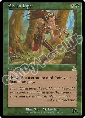 104 / 143 Elvish Piper rara (EN) -NEAR MINT-